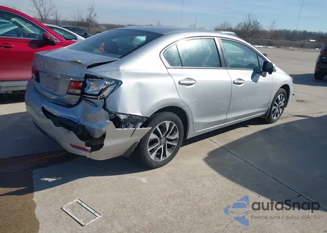 2014 Honda Civic Ex from USA, damaged, VIN 19XFB2F81EE045086